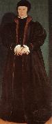 Hans Holbein Christina of Denmark Duchess of Milan oil painting
